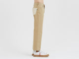 ロマンティッククラウン(ROMANTIC CROWN) Tone On Tone Cotton Pants_Beige