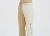 ロマンティッククラウン(ROMANTIC CROWN) Tone On Tone Cotton Pants_Beige