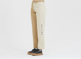 ロマンティッククラウン(ROMANTIC CROWN) Tone On Tone Cotton Pants_Beige