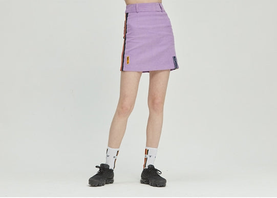 ロマンティッククラウン(ROMANTIC CROWN) GNAC Corduroy Skirt_Purple
