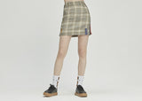 ロマンティッククラウン(ROMANTIC CROWN) GNAC Check Skirt_Grey