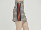 ロマンティッククラウン(ROMANTIC CROWN) GNAC Check Skirt_Black