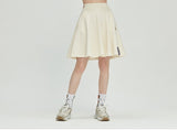 ロマンティッククラウン(ROMANTIC CROWN) Mid Line Flare Skirt_Oatmeal