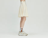 ロマンティッククラウン(ROMANTIC CROWN) Mid Line Flare Skirt_Oatmeal