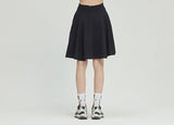 ロマンティッククラウン(ROMANTIC CROWN) Mid Line Flare Skirt_Navy