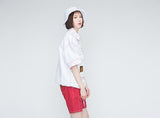 ロマンティッククラウン(ROMANTIC CROWN) Cotton Half Anorak_White