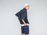 ロマンティッククラウン(ROMANTIC CROWN) Cotton Half Anorak_Navy