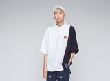 ロマンティッククラウン(ROMANTIC CROWN) Piping Polo Shirts_White