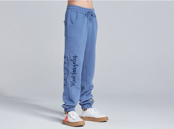 ロマンティッククラウン(ROMANTIC CROWN) Flag GONZ Jogger pants_Blue