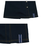 ロマンティッククラウン(ROMANTIC CROWN) Front Pocket Cotton Skirt_Navy