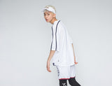 ロマンティッククラウン(ROMANTIC CROWN) Shoulder Line Jersey_White