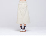 ロマンティッククラウン(ROMANTIC CROWN) Front Pocket Cotton Skirt_Beige