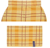 ロマンティッククラウン(ROMANTIC CROWN) Tartan Check Knit Skirt_Butter