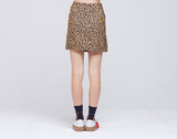 ロマンティッククラウン(ROMANTIC CROWN) Leopard Skirt_Brown