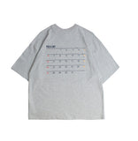 ロマンティッククラウン(ROMANTIC CROWN) Scheduler T_Shirt_Grey