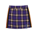 ロマンティッククラウン(ROMANTIC CROWN) Band line Check Skirt_Purple