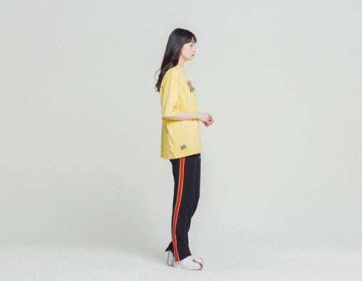 ロマンティッククラウン(ROMANTIC CROWN) MMD LOGO T_Shirt_Butter