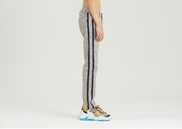 ロマンティッククラウン(ROMANTIC CROWN) RMTCRW Glen Check Pants_Beige