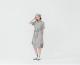 ロマンティッククラウン(ROMANTIC CROWN) Glen Check Button Dress