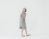 ロマンティッククラウン(ROMANTIC CROWN) Glen Check Button Dress