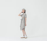 ロマンティッククラウン(ROMANTIC CROWN) Glen Check Button Dress