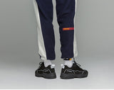 ロマンティッククラウン(ROMANTIC CROWN) Side Logo Fleece Track Pants_Navy