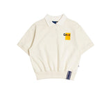 ロマンティッククラウン(ROMANTIC CROWN) GNAC Polo T Shirt_Oatmeal