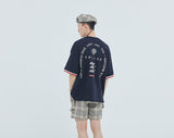 ロマンティッククラウン(ROMANTIC CROWN) RMTCRW Studio T Shirt_Navy