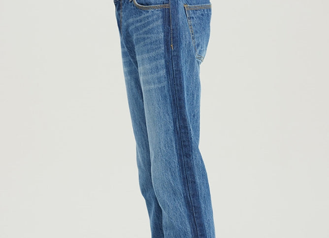 ロマンティッククラウン(ROMANTIC CROWN) Side Line Dyeing Jeans_Blue