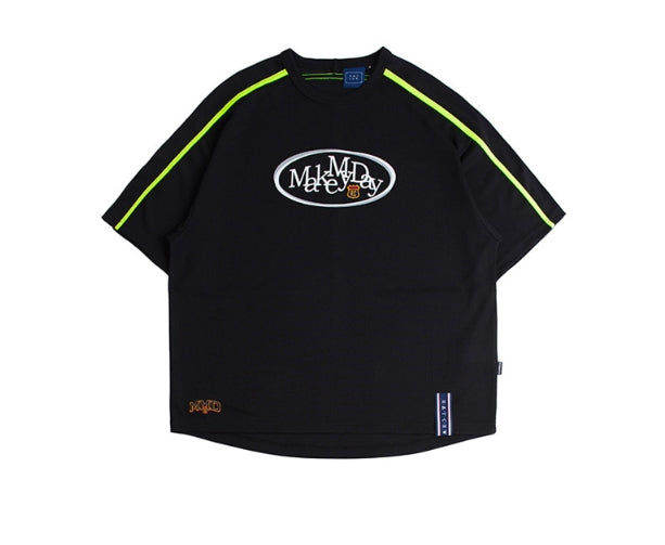 ロマンティッククラウン(ROMANTIC CROWN) Shoulder Line Jersey_Black