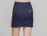 ロマンティッククラウン(ROMANTIC CROWN) Band Line Skirt_Navy