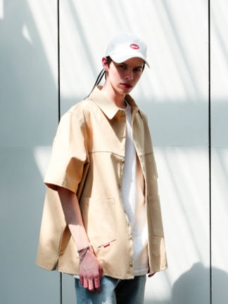 パーステップ(PERSTEP) Tom wide Short Sleeve Shirt 5種 MSSS4147