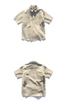 パーステップ(PERSTEP) Pigment Loose Fit Short Sleeve Shirt 6種 SMSS4079