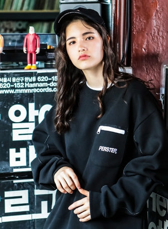 파스텝(PERSTEP) 더블 스티치 스웨트셔츠 3종 JUMT4201