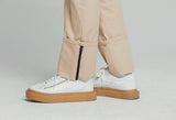 ロマンティッククラウン(ROMANTIC CROWN) Low Cutting Capri Pants_Beige