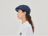 ロマンティッククラウン(ROMANTIC CROWN) E.D.V Newsboy Cap_Navy