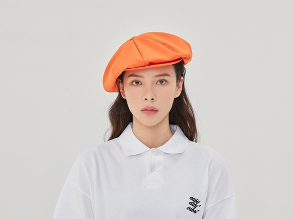 ロマンティッククラウン(ROMANTIC CROWN) E.D.V Newsboy Cap_Orange