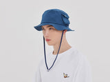 ロマンティッククラウン(ROMANTIC CROWN) [R.C X M.G]Travel Bucket Hat_Blue