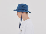 ロマンティッククラウン(ROMANTIC CROWN) [R.C X M.G]Travel Bucket Hat_Blue