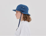 ロマンティッククラウン(ROMANTIC CROWN) [R.C X M.G]Travel Bucket Hat_Blue