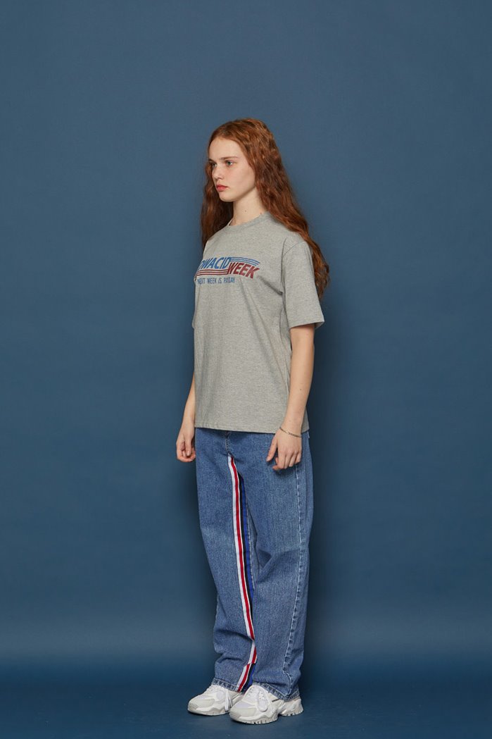 スローアシッド(SLOW ACID) Sideline Denim Pants (BLUE)