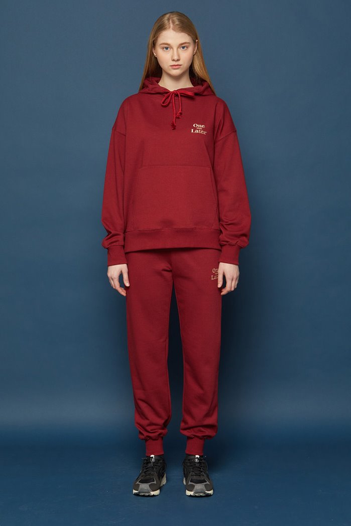 スローアシッド(SLOW ACID) OWL Training Pants (BURGUNDY)