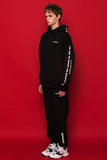 スローアシッド(SLOW ACID) Side Point Hoodie (BLACK)