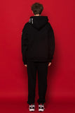 スローアシッド(SLOW ACID) Side Point Hoodie (BLACK)