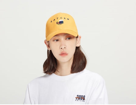 ロマンティッククラウン(ROMANTIC CROWN) RMTCRW Flag Ball Cap_Yellow