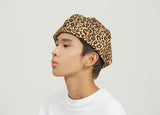 ロマンティッククラウン(ROMANTIC CROWN) Leopard Newsboy Cap_Brown