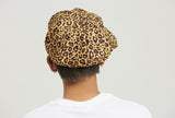 ロマンティッククラウン(ROMANTIC CROWN) Leopard Newsboy Cap_Brown