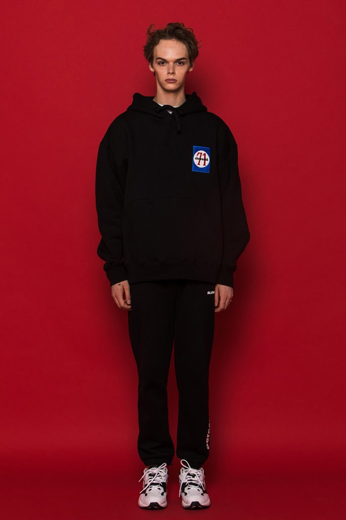 スローアシッド(SLOW ACID) 71 Hoodie (BLACK)