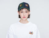 ロマンティッククラウン(ROMANTIC CROWN) Color Block Ball Cap_Green