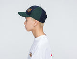 ロマンティッククラウン(ROMANTIC CROWN) Color Block Ball Cap_Green